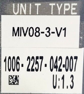 MIV08-3-V1 | Okuma AC Drives